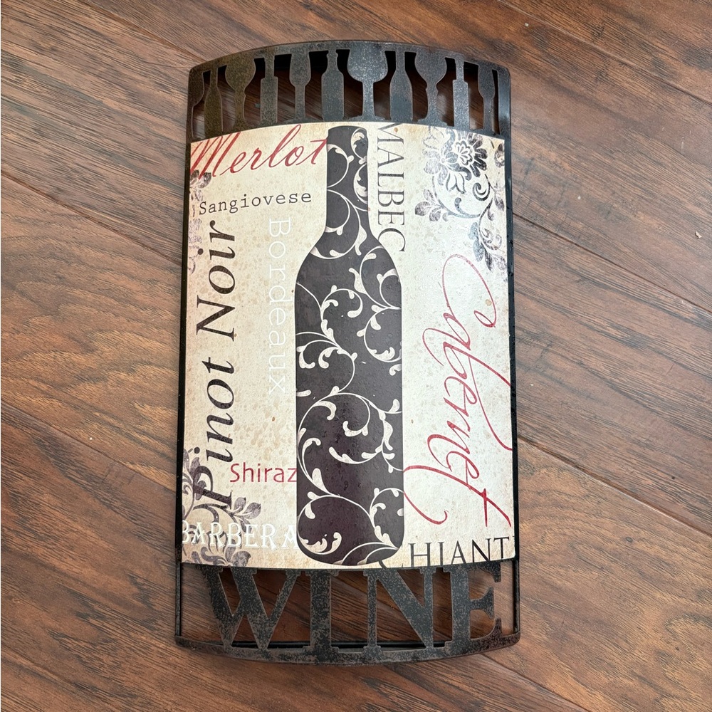 Elegant Wine-Themed Wall Decor
